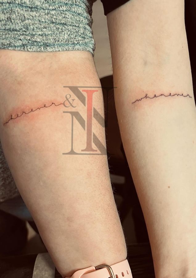 Floral-Tattoo von Needle & Ink
